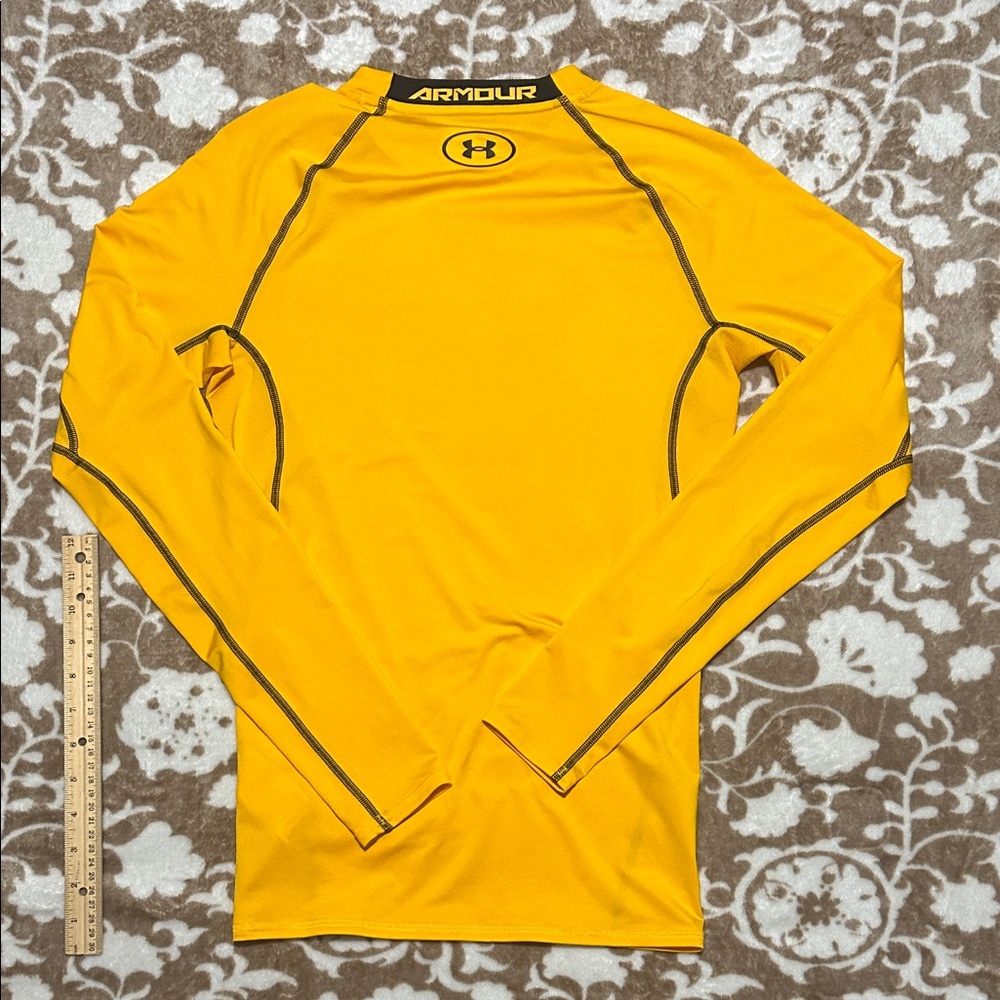 Under Armour Bright Yellow Compression Shirt - image 4